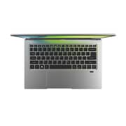 Acer Swift 1 SF114-33-C4J5 Laptop - Celeron 1.1GHz 4GB 64GB Shared Win10Home 14inch FHD Silver English/Arabic Keyboard