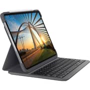Logitech Slim Folio Keyboard Case Graphite iPad 11inch