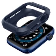 Spigen Rugged Armor Protector designed for Apple Watch Case Series 8/7 (45mm) and Series SE2/6/SE/5/4 (44mm) - Navy Blue