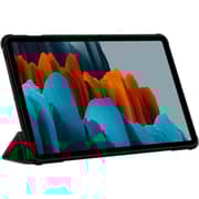 Spigen Rugged Armor Pro designed for Samsung Galaxy Tab S8 case cover (2022) / Galaxy Tab S7 case (2020) with S Pen Holder - Black