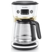 Breville VCF116 Mostra Easy Measure Filter Coffee Maker (White/Gold)