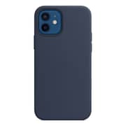 Maxguard Efficiente-Series Iphone 12/12 Pro Magnetic Liquid Silicone Case Blue