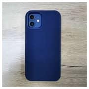 Maxguard Efficiente-Series Iphone 12/12 Pro Magnetic Liquid Silicone Case Blue