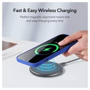 Maxguard Efficiente-Series Iphone 12/12 Pro Magnetic Liquid Silicone Case Blue