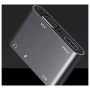 BrandTech BTUSB5IN1 5 In 1 USB Type-C Hub Grey