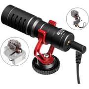 Boya BY-MM1 Shotgun Video Microphone Universal Compact On-Camera Mini Recording