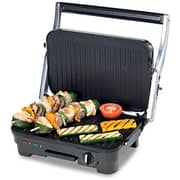 Kenwood Health Grill/Toaster 1800W, Non-Stick Removable Plates Temperature Setting, HGM50000SI