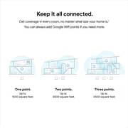 Google Wifi System Router GA02434 Pack of 3 (International Version)