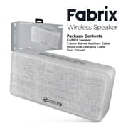 HyperGear Fabrix Wireless Bluetooth Speaker Grey