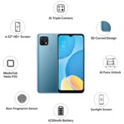 Oppo A15 CPH2185 DS 32GB/3GB Mystery Blue 4G Smartphone