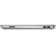 HP 15 Laptop - 11th Gen Core i5 2.4GHz 8GB 1TB+128GB 2GB Win10 15.6inch FHD Natural Silver English/Arabic Keyboard DW3057NE (2020) Middle East Version