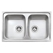 TEKA Reversible Matte Dual‑Bowl Sink - Starbright 80 E‑Xn 2B
