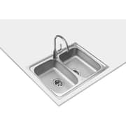 TEKA Reversible Matte Dual‑Bowl Sink - Starbright 80 E‑Xn 2B