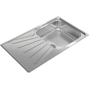TEKA Reversible Matte Single‑Bowl Sink with Drainer - Starbright 50 E‑Xn 1B