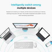 Rapoo 9300M Multimode Ultra Slim Combo Keyboard (English) + Mouse Black