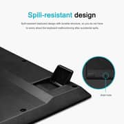 Rapoo Multimode Combo Keyboard+Mouse Black