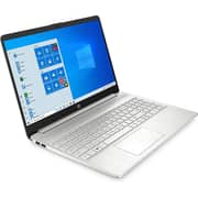 HP Laptop - AMD Ryzen 5 / 15.6inch FHD / 512GB SSD / 8GB RAM / Shared / Windows 10 / English & Arabic Keyboard / Natural Silver - [15S-EQ0012NE]