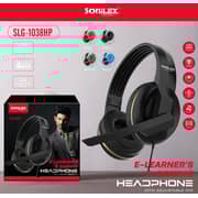 Sonilex Headphone With Adjustable Mic/E-Learners & Gaming Headphone - SLG-1038HP