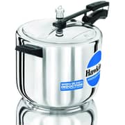 Hawkins Stainless Steel Induction Compatible Base Pressure Cooker, 10 Litres, Silver