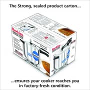 Hawkins Stainless Steel Induction Compatible Base Pressure Cooker, 10 Litres, Silver