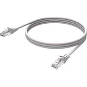 كابل Stek RJ45 Cat6 إيثرنت موصل بالإنترنت رمادي مقاس 10متر