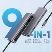 Ugreen 9-in-1 USB Type C to 4K HDMI Hub