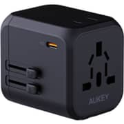 Aukey PATA04 3 Port Universal Charger Black