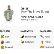 Diesel Brave Street Perfume For Men 75ml Eau De Toilette - 3614272320826