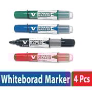 Pilot White Board Marker Set (Pack of 4pcs)