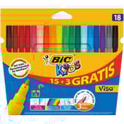 BIC Kids Colouring Pen (Pack of 18pcs)