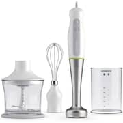 Kenwood Hand Blender 600W with 500ml Chopper, Whisk, Stainless Steel Wand, Triblade. HDP109WG White