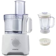 Kenwood Food Processor 800W Multi-Functional With Stainless Steel Disk, 1.5 Liter Blender, FDP301Wh