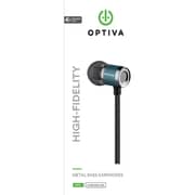 Optiva OP6 High Fidelity In Ear Headset Black