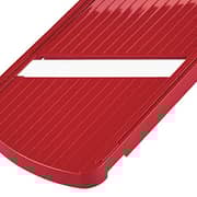 Kyocera Advanced Ceramic Adjustable Mandoline Vegetable Slicer W/ Handguard-Red