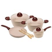 Homeway HW3429 Marble Cookwre Set 9pcs