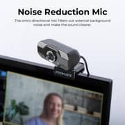 Promate Widescreen Hi Definition Webcam 23cm Black