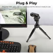 Promate Widescreen Hi Definition Webcam 23cm Black