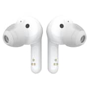 LG HBS-FN6 In Ear Earbuds, Wireless Bluetooth Earbuds, UVNano 99.9% Bacteria Free Wireless Charging Case, Wireless Headphones with Dual Microphones , IPX4 Water-Resistant, White