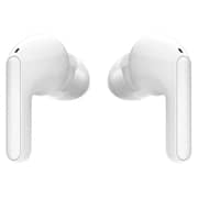 LG HBS-FN6 In Ear Earbuds, Wireless Bluetooth Earbuds, UVNano 99.9% Bacteria Free Wireless Charging Case, Wireless Headphones with Dual Microphones , IPX4 Water-Resistant, White