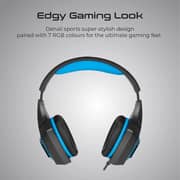 Vertux DENALI Wired On Ear Gaming Headset Red