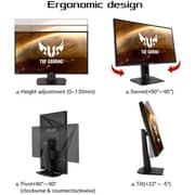 Asus TUF VG279QM 1920 x 1080 Full HD HDR Gaming Monitor 27inch