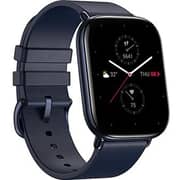 Amazfit ZEPP Square A1958 Smart Watch Deep Sea Blue W/Leather Strap