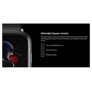 Amazfit ZEPP Square A1958 Smart Watch Deep Sea Blue W/Leather Strap