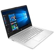 HP 14-DQ1043CL (1V782UA#ABA)- 14Inch FHD Laptop, Intel Core i3-1005G1, 8GB, 256GB SSD, Intel UHD Graphics, Win10, Eng-kb, Silver (1 Year Warranty) by HP