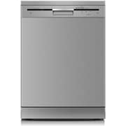 Sharp 12 Place settings 6 Programs Free Standing Dishwasher, Steel - QW-MB612-SS3