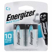 Energizer Max Plus C Alkaline Batteries (2 pcs)