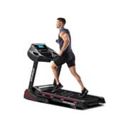 Sparnod Fitness Automatic Treadmill - Foldable Motorized Running Indoor Treadmill for Home Use- STH-3400 (4 HP Peak)