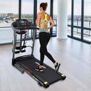 Sparnod Fitness Automatic Treadmill - Multifunction Foldable Motorized Running Indoor Treadmill for Home Use- STH-2200 (4 HP Peak)