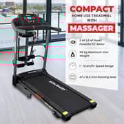 Sparnod Fitness Automatic Treadmill - Multifunction Foldable Motorized Running Indoor Treadmill for Home Use- STH-2200 (4 HP Peak)