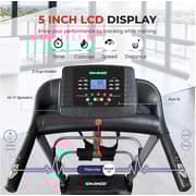 Sparnod Fitness Automatic Treadmill - Multifunction Foldable Motorized Running Indoor Treadmill for Home Use- STH-2200 (4 HP Peak)